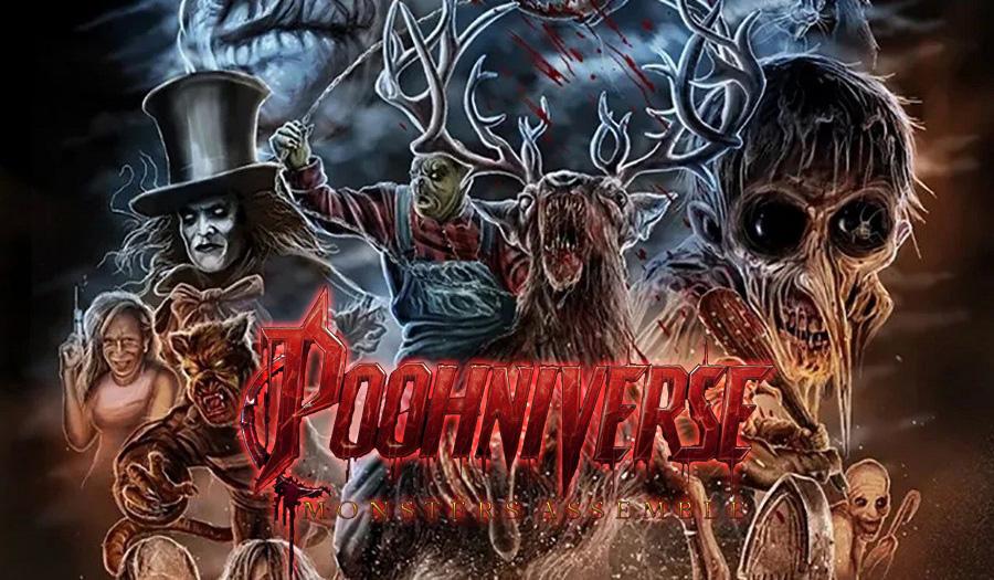 Постер кроссовера Poohniverse: Monsters Assemble