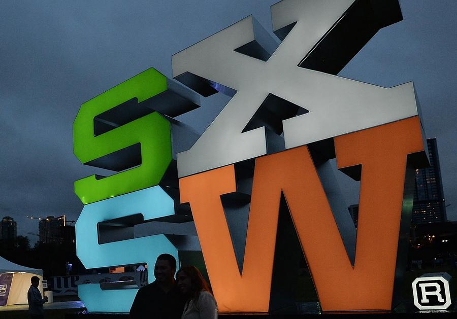 Стенд SXSW в Остине, штат Техас